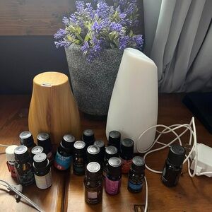 Aromatherapy Diffuser Set with Essential Oils
